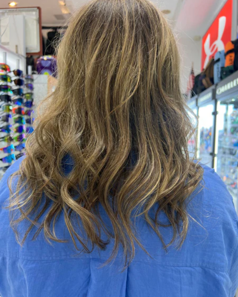 Cheveux avant traitement