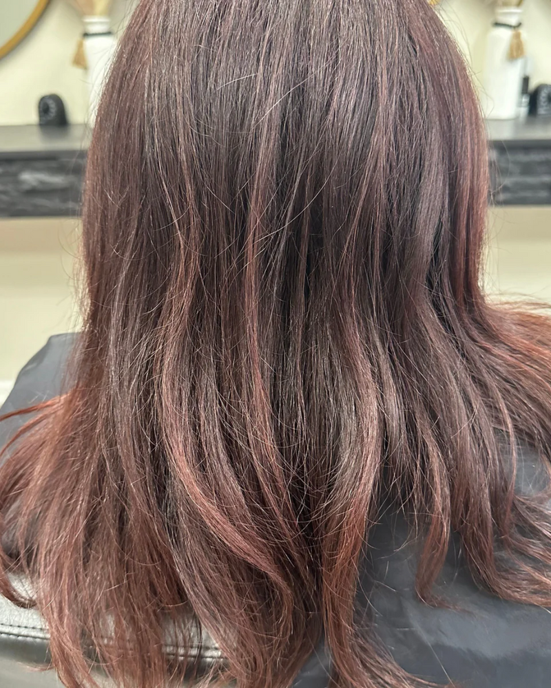 Cheveux avant traitement