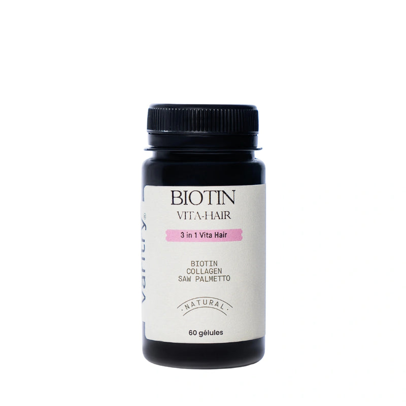 Varitry™ Complément Capillaire – Biotine & Vitamines (60 gélules)