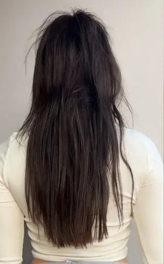 Cheveux avant traitement